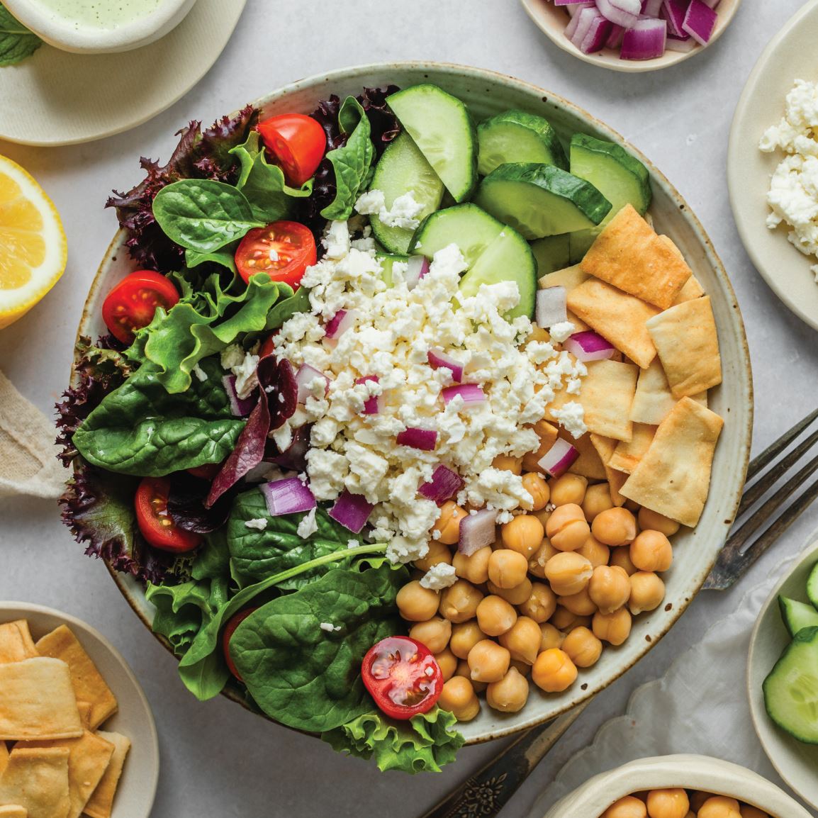 Cheeky Tzatziki Salad